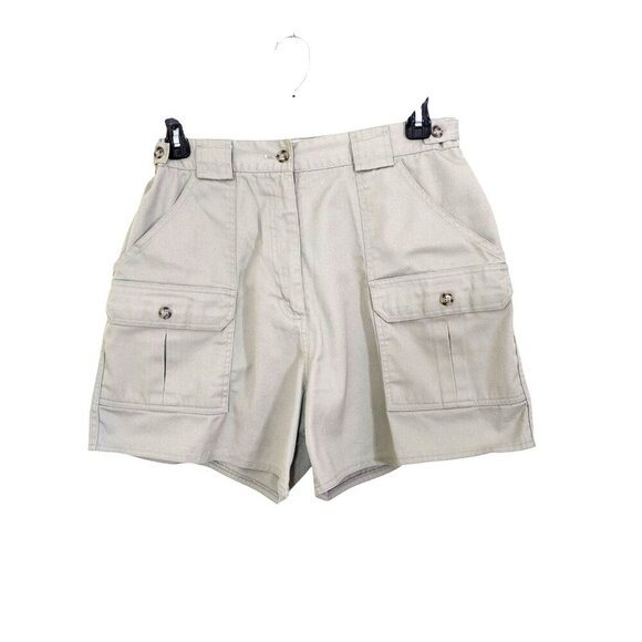 Tilley Endurables Shorts Adult Beige Khaki Canvas Cargo Work Street Gorpcore - Picture 1 of 6